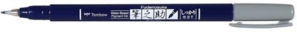 Tombow Fudenosuke penna calligrafica Grigio 1 pz