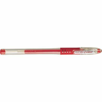 Penna a sfera Pilot G-1 Grip rosso punta 0,5 mm