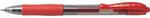 Penna a sfera a scatto Pilot G-2 rosso punta 0,7 mm