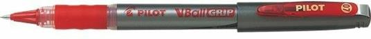 Penna roller Pilot V Ball Grip rosso punta 0,7 mm