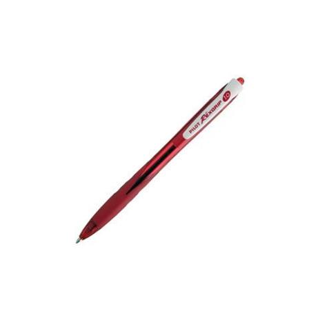 Penna a sfera Pilot RexGrip BeGreen rosso punta 1 mm