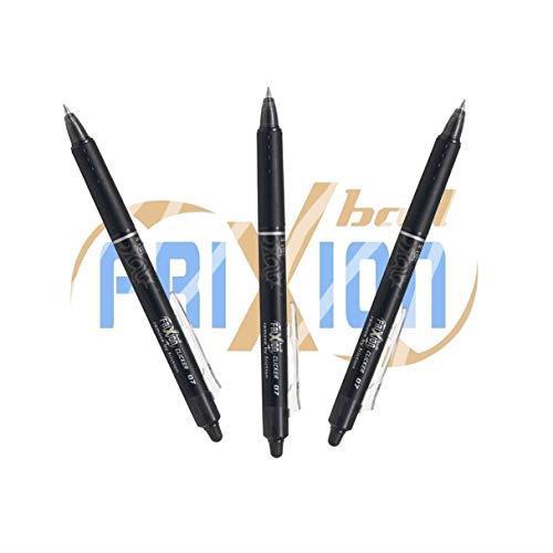 Penna a sfera a scatto Pilot Frixion Clicker nero punta 0,7 mm - 5