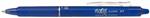 Penna a sfera a scatto Pilot Frixion Clicker blu punta 0,7 mm