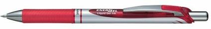 Penna roller Pentel Energel XM Klick rosso punta 0,7 mm