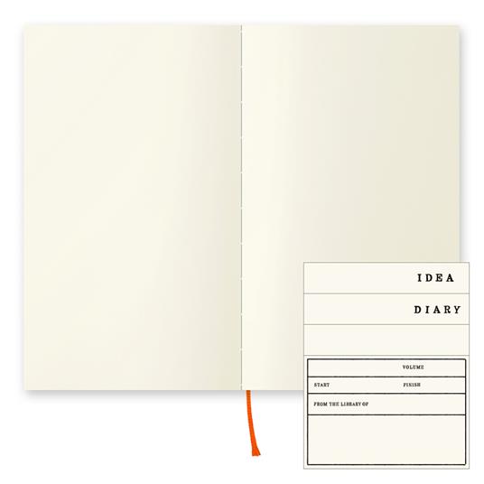 Quaderno MD B6 Slim Bianco - 3