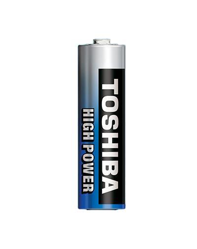 Blister 4 Batterie Alkaline Toshiba - MiniStilo AA - 3