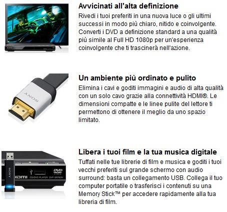 Lettore DVD Sony Dvp-Sr760H DVD Porta USB Divx HDMI Nero - 17