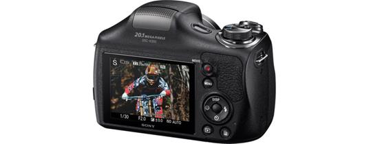 Fotocamera bridge Sony Dsc H300 20MP Zoom Ottico 35X Display 7.5" Nero - 16