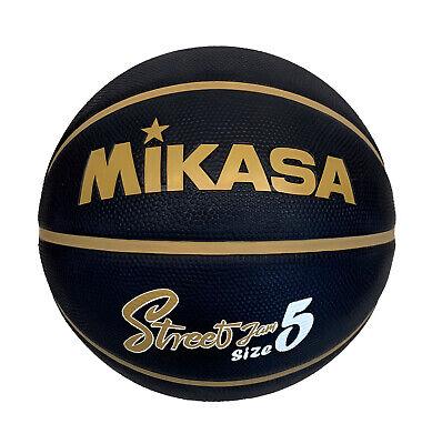 Pallone Minibasket Mikasa Misura 5 Nero e Oro