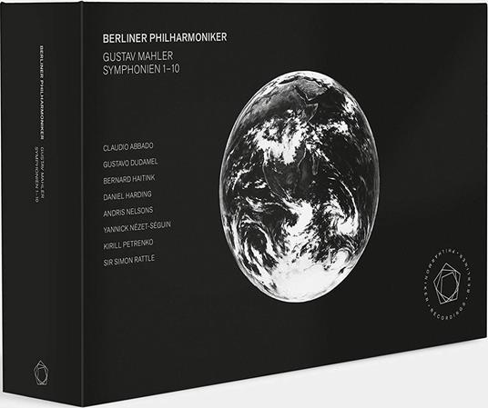 Symphonie 1-10 - CD Audio di Gustav Mahler,Berliner Philharmoniker