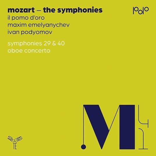 Mozart:Symphony No.29. 40. Oboe Concerto (Imported Edition) - CD Audio di Maxim Emelyanychev
