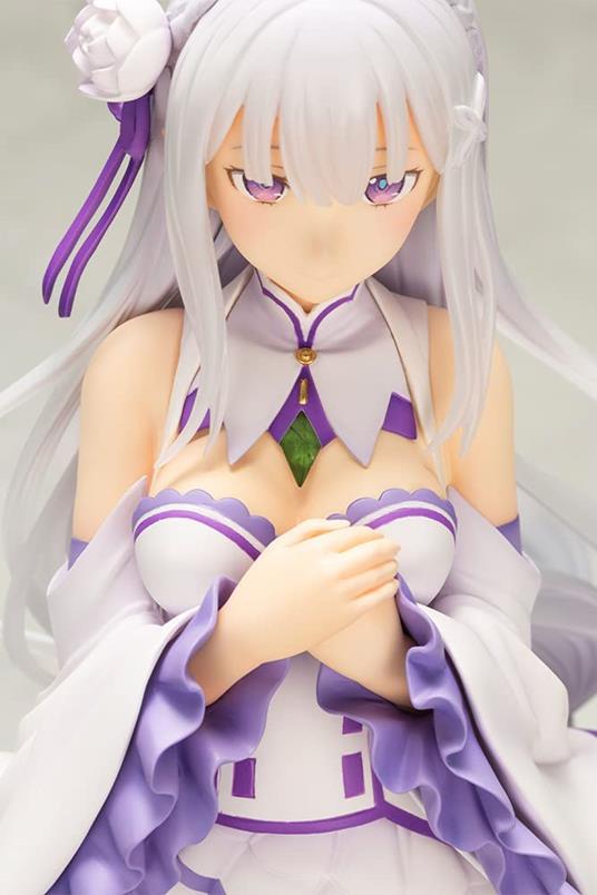 Re:zero -starting Life In Another World- Pvc Statua 1/7 Emilia Memory''s Journey 26 Cm Kotobukiya - 4