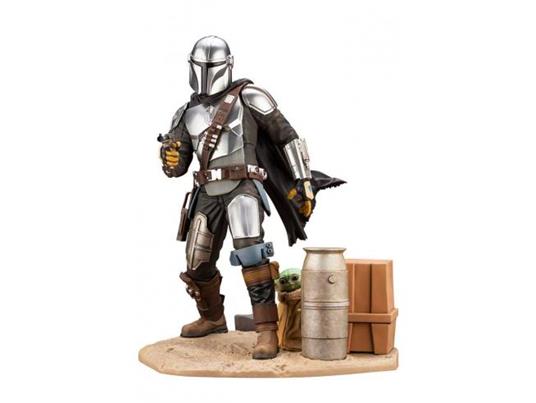 Star Wars The Mandalorian Artfx Statua 1/7 Mandalorian & The Bambino 26 Cm Kotobukiya