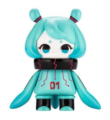 Hinomoto Heavy Industries Action Figura Ocean Exploration Robot Denshitako No. 3 Hatsune Miku Color Ver. 9 Cm Kotobukiya
