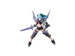 Megami Device Plastica Model Kit 1/1 Buster Bambola Knight Darkness Claw 16 Cm Kotobukiya