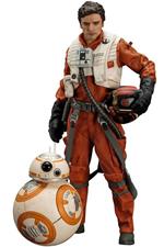 Star Wars: VII Poe Dameron & Bb-8 Two Pack Artfx Statue
