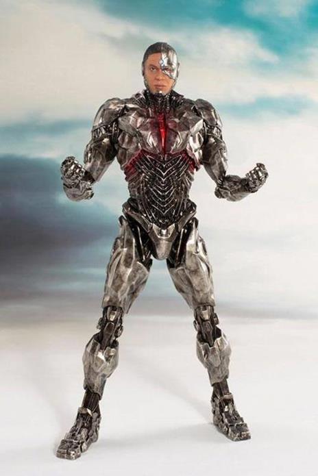 Dc Comics: Justice League Movie. Cyborg Artfx+ Pvc Statue - 2