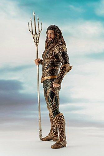 Dc Comics: Justice League Movie. Aquaman Artfx+ Pvc Statue - 3