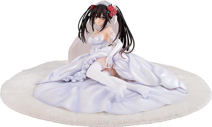 Date A Live Pvc Statua 1/7 Light Novel Edition Kurumi Tokisaki: Wedding Dress Ver. 13 Cm Kadokawa