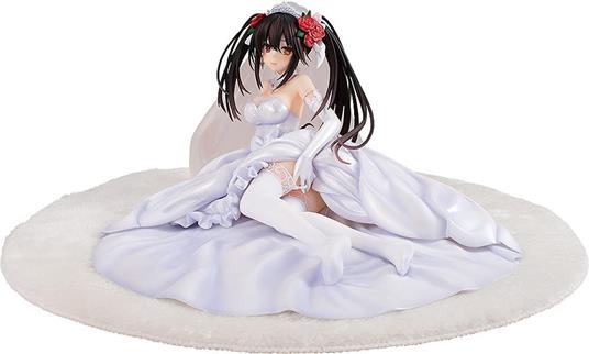 Date A Live Pvc Statua 1/7 Light Novel Edition Kurumi Tokisaki: Wedding Dress Ver. 13 Cm Kadokawa