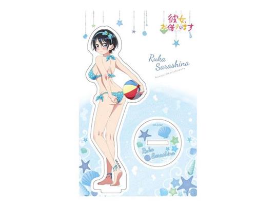 Rent-a-girlfriend Swimsuit E Girlfriend Acrylic Figura Ruka Sarashina 14 Cm Kadokawa
