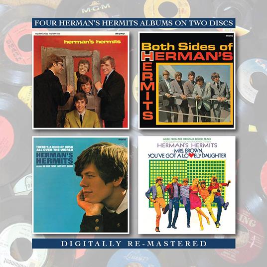 Herman'S Hermits-Both Sides Of Herman'S Hermits-There'S A Kind Of Hush All Over The World-Mrs Brown - CD Audio di Herman's Hermits