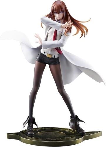 Steins Gate Dreamtech Pvc Statua 1/7 Kurisu Makise Lab Mantello Style Dt-210 22 Cm Wave Corporation