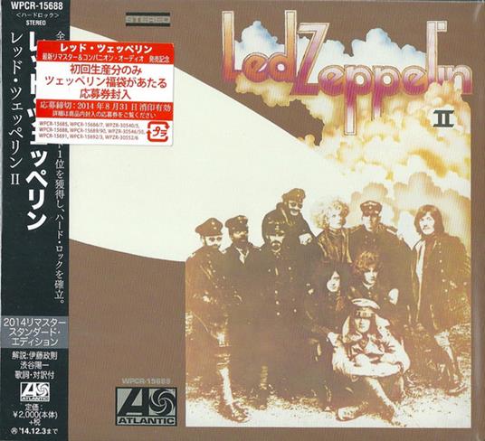 II (Standard Import Edition) - CD Audio di Led Zeppelin