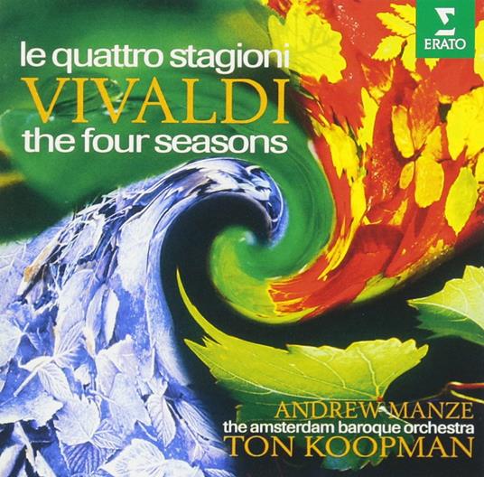 The Four Seasons Op.8 - Oboe Concertos In A Minor & D Minor - CD Audio di Antonio Vivaldi,Ton Koopman