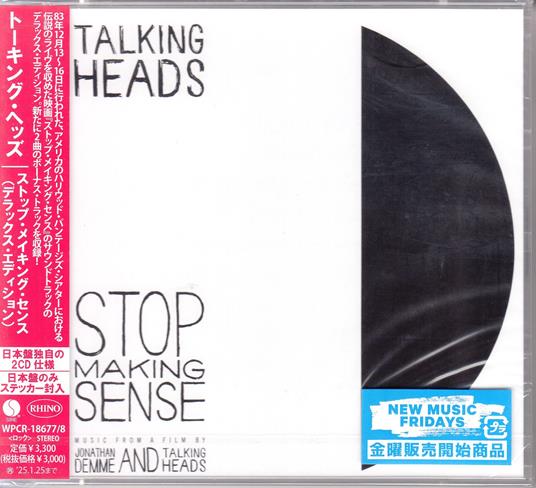 Stop Making Sense (W-Bonus Track(Plan)-Sticker) - CD Audio di Talking Heads