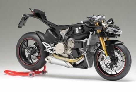 Tamiya Ducati 1199 Panigale S Kit di Montaggio Motocicletta 1:12 - 3