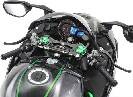 Tamiya Kawasaki Ninja H2 Carbon Kit di montaggio Motocicletta 1:12 - 2