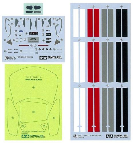 Tamiya Ford GT Motore elettrico 1:24 Macchina da corsa fuoristrada - 6