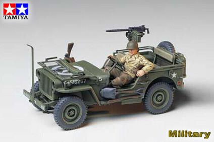 Tamiya 300035219 - Willys Jeep della seconda Guerra Mondiale MB 4 x 4 (1), 1:35