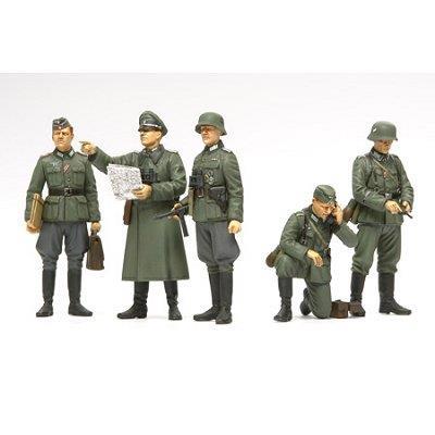 Figurine Seconda Guerra Mondiale Staff Della Campagna Tedesca