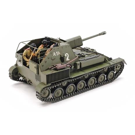 Modellino Carro Armato Cannone Semovente Su-76M