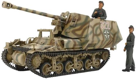 TAMIYA 35370-000 1:35 Germania Sd.Kfz.z.135 martore I Kit di costruzione in plastica, kit da assemblare, riproduzione dettagliata, non verniciata.