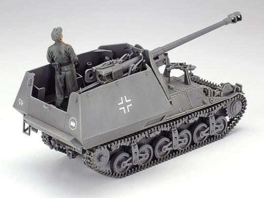 TAMIYA 35370-000 1:35 Germania Sd.Kfz.z.135 martore I Kit di costruzione in plastica, kit da assemblare, riproduzione dettagliata, non verniciata. - 2