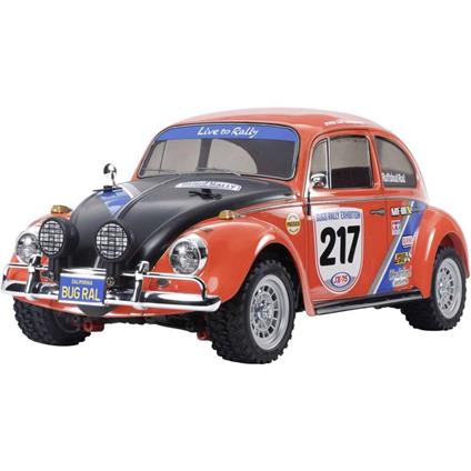 Tamiya VW Beetle Rallye Brushed 1:10 Automodello Elettrica Auto stradale 4WD In kit da costruire
