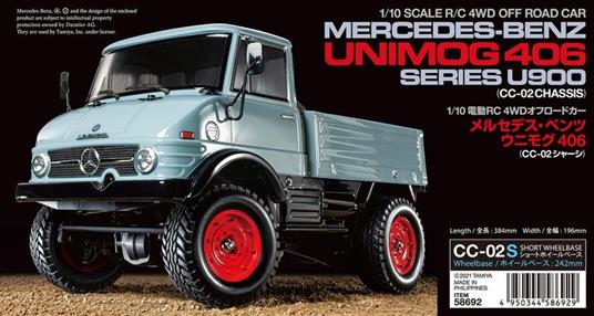 Tamiya UNIMOG 406 Motore elettrico 1:10 Camion fuoristrada