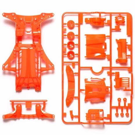 Telaio Fm-A Arancio Fluo per Mini 4Wd - 2