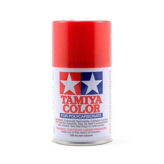 Vernice Spray Tamiya Ps-2 Red Per Policarbonato