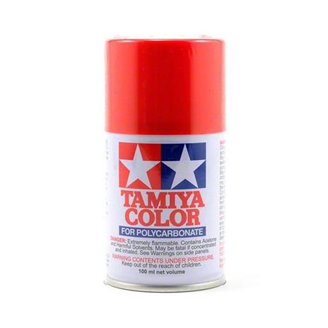 Vernice Spray Tamiya Ps-34 Bright Red per Policarbonato