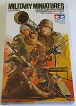 Tamiya Military Miniatures US Gun & Mortar Team Set 1/35