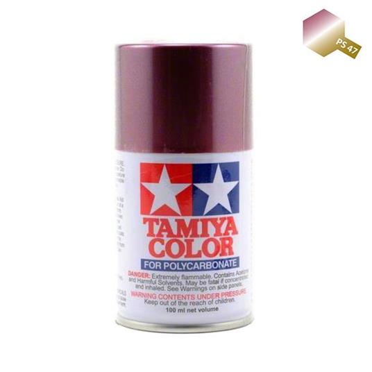 Vernice Spray Tamiya Ps-47 Iridescent Pink-Gold per Policarbonato - 2