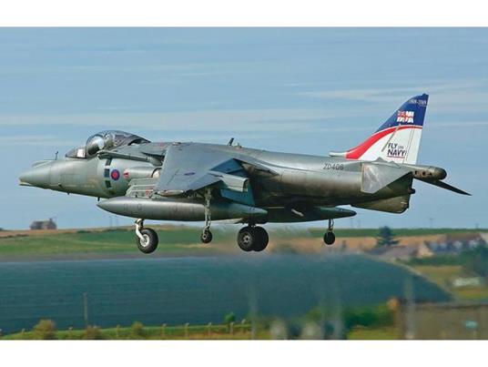 HASEGAWA 01923 HARRIER GR MK 9 FAA 100TH ANNIVERSARY 1:72 KIT Modellino