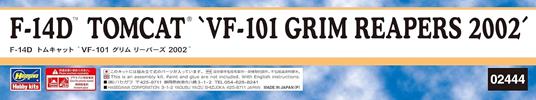 F-14D TOMCAT VF-101 GRIM REAPERS 2002 - 4