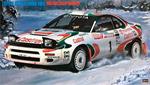 Toyota Celica Turbo 4Wd Rac Rally 1993 Plastic Kit 1:24 Model Ha20358