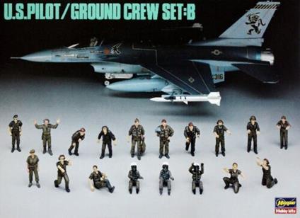 1/48 U.S. Pilot Ground Crew B Ha36005 (HASX48-5)