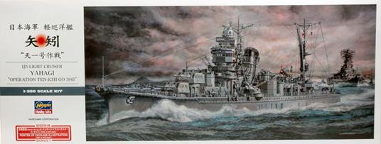 Ijn Light Cruiser Yahagi Operation Ten-Ichi-Go 1945 Ship Plastic Kit 1:350 Model Hasz26